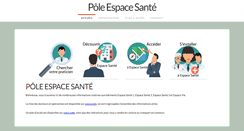 Desktop Screenshot of espaces-sante.com